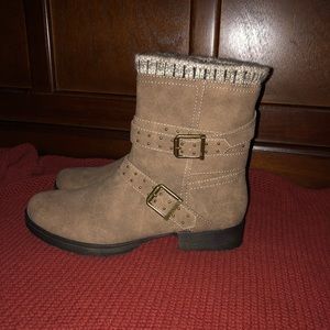 Tan Booties
